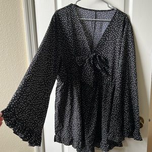 Adorable Polka-dot romper